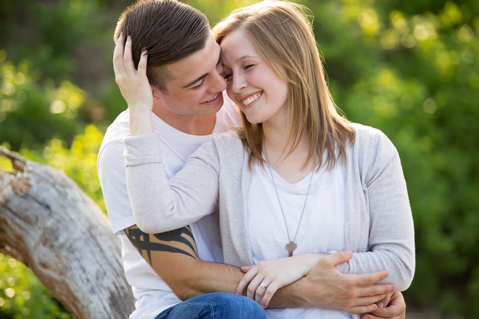 An image from Paul & Kacey's Haddam Meadows engagement session.