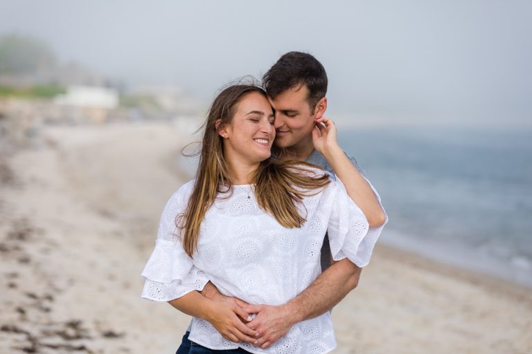 T + H: Waterford Beach Engagement Session