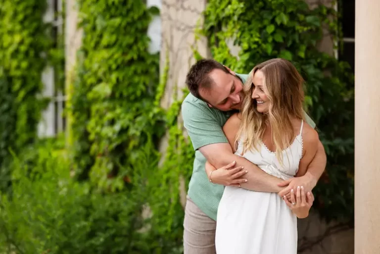 D&M: Rainy Harkness Park Engagement